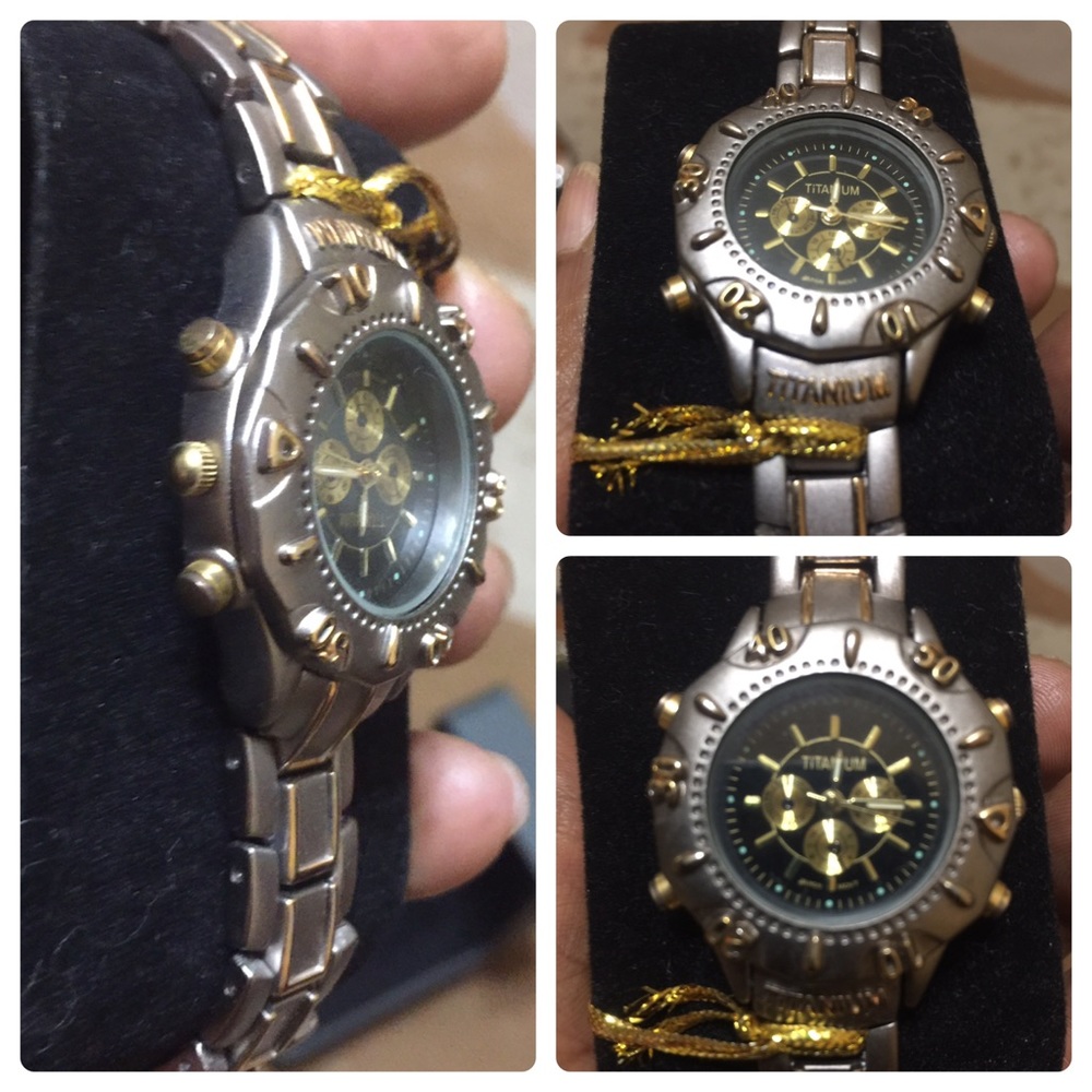 Collectors Delight!!! Geneva Titanium Ladies Watch